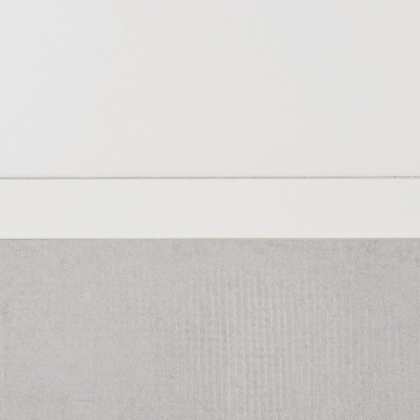 Listello Luxor Stone Collection Atrim 20 mm Aluminio Tiza Mate