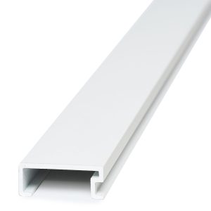 Listello Luxor Stone Collection Atrim 20 mm Aluminio Tiza Mate 2.45 m
