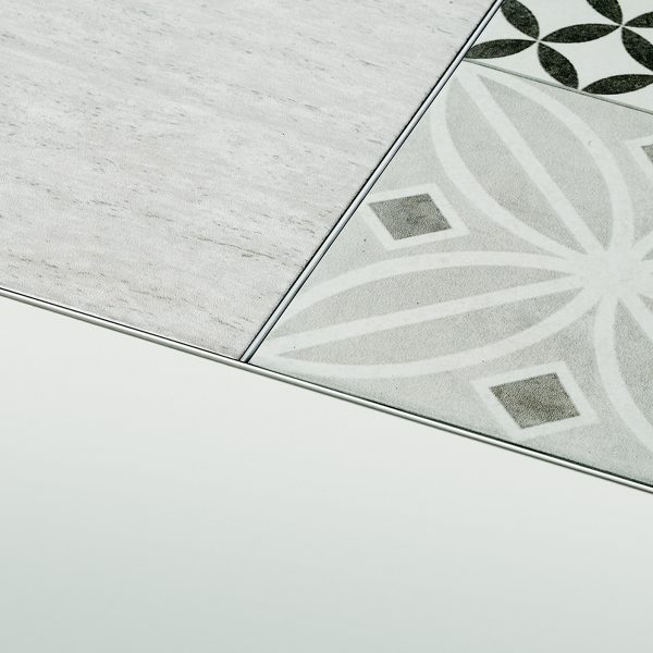 Varilla en L para Piso Atrim 12.5 mm Acero Inoxidable Esmerilado