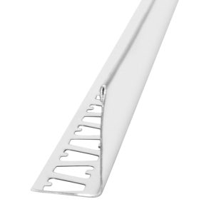Varilla en L para Piso Atrim 25.4 mm Acero Inoxidable Brillante 2.5 m