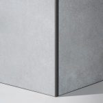 Varilla en L Stone Collection Atrim 2.5 mm Aluminio Níquel Oscuro Mate