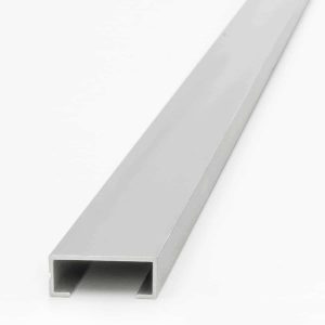 Listello Luxor Atrim 20 mm Aluminio Cromo Mate 2.45 m
