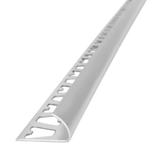 Guardacanto Arco Atrim 10 mm Aluminio Gris 2.5 m
