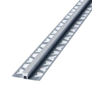 Junta de Dilatación A-Joint Atrim 8 mm Acero Inoxidable Gris 2.5 m