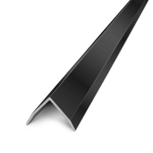Ángulo Tapacanto Atrim 16 mm Aluminio Negro 2.5 m
