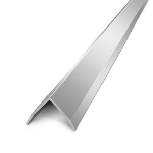 Ángulo Tapacanto Atrim 16 mm Aluminio Cromo Brillante 2.5 m