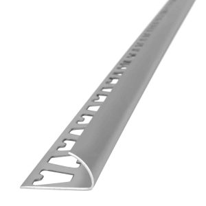 Guardacanto Arco Atrim 12 mm Aluminio Gris 2.5 m