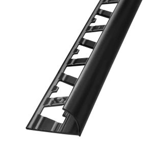 Guardacanto Arco Atrim 12 mm Aluminio Carbón Mate 2.5 m
