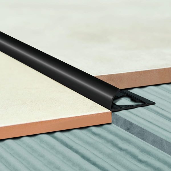 Guardacanto Arco Atrim 12 mm Aluminio Carbón Mate