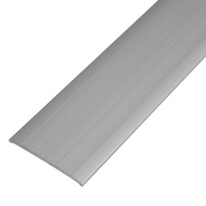 Plana Grande 36.4 mm Aluminio Anodizado Plata Tira 95 cm