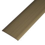 Plana Grande 36.4 mm Aluminio Anodizado Champagne Tira 2.85 m
