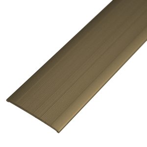 Plana Grande 36.4 mm Aluminio Anodizado Champagne Tira 95 cm