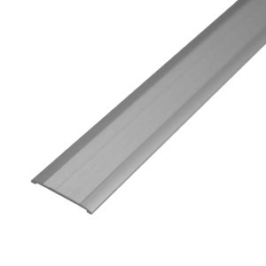 Plana Mini 24 mm Aluminio Anodizado Plata Tira 95 cm
