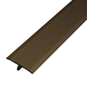 Plana con Nervio 36.4 mm Aluminio Anodizado Bronce Tira 95 cm