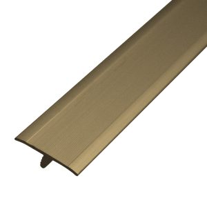 Plana con Nervio 36.4 mm Aluminio Anodizado Champagne Tira 95 cm