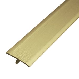 Plana con Nervio 36.4 mm Aluminio Anodizado Oro Tira 95 cm