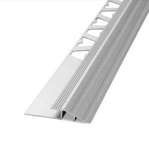 Desnivel para Piso Vinílico Ramp Atrim 41 mm Aluminio Cromo Mate 2 m