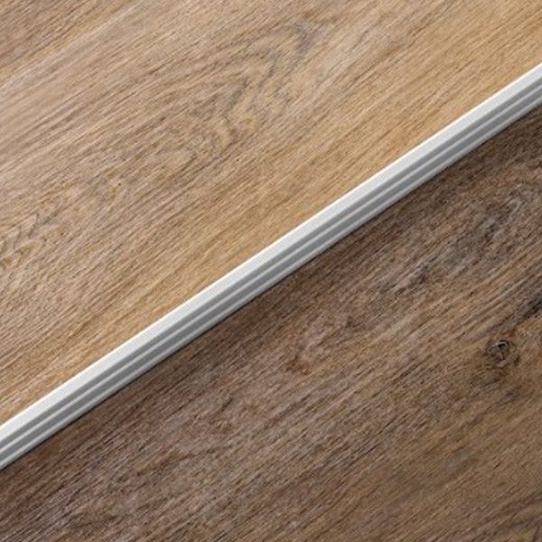 Desnivel para Piso Vinílico Ramp Atrim 41 mm Aluminio Cromo Mate