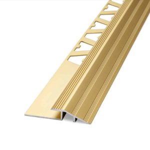 Desnivel para Piso Vinílico Ramp Atrim 41 mm Aluminio Oro Mate 2 m