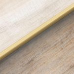 Desnivel para Piso Vinílico Gap Atrim 31.4 mm Aluminio Oro Mate