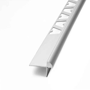 Guardacanto para Piso Vinílico Step Atrim 23 mm Aluminio Cromo Mate 2 m