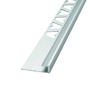 Perfil para Piso Vinílico Point Atrim 27.5 mm Aluminio Cromo Mate 2 m
