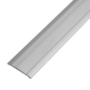 Plana Media 30 mm Aluminio Anodizado Plata Tira 2.85 m