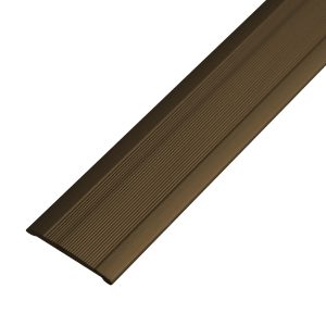 Plana Media 30 mm Aluminio Anodizado Bronce Tira 2.85 m