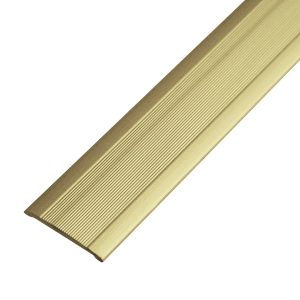 Plana Media 30 mm Aluminio Anodizado Oro Tira 2.85 m