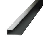 Perfil Edge Atrim 13.5 mm Aluminio Cromo Mate 2.5 m