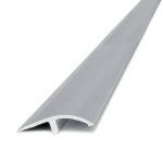 Tapadesnivel Atrim 10 mm Aluminio Plomo Mate 1 m