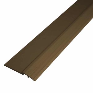 Plana para Piso Vinílico 59.3 mm Aluminio Anodizado Bronce Tira 2 m