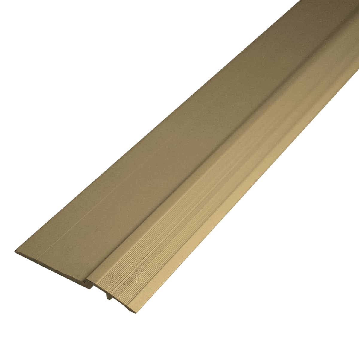 2400 PLANA PISOVC Plana para Piso Vinílico 59.3 mm Aluminio Anodizado Champagne Tira 2 m