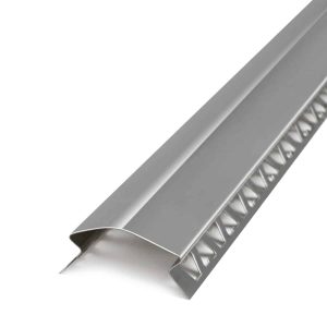 Esquinero Reforzado Redondeado Atrim 55x55 mm Acero Inoxidable Esmerilado 2.5 m