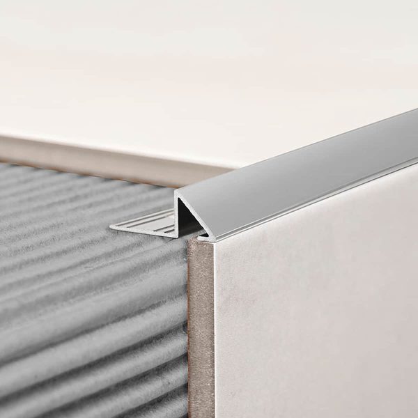 Guardacanto Prisma Atrim 12 mm Aluminio Cromo Brillante