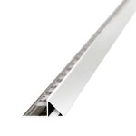 Guardacanto Prisma Atrim 10 mm Aluminio Cromo Brillante 2.5 m