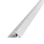 Guardacanto Prisma Atrim 12 mm Aluminio Cromo Mate 2.5 m