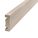 Contramarco Atrim Line 50 mm EPS PVC Visón Mate