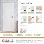 Contramarco Atrim Soft 70 mm EPS PVC Blanco Mate