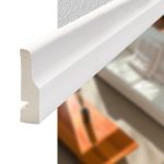 Contramarco Atrim Soft 50 mm EPS PVC Blanco Mate 250 cm