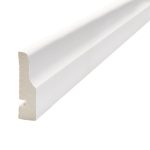 Contramarco Atrim Soft 50 mm EPS PVC Blanco Mate