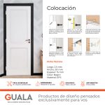 Contramarco Atrim Soft 50 mm EPS PVC Negro Mate