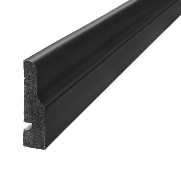 Contramarco Atrim Soft 50 mm EPS PVC Negro Mate