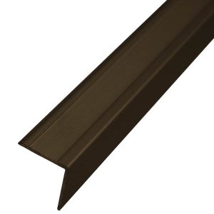 Ángulo 24x24 mm Aluminio Anodizado Bronce Tira 2.85 m 2.85 cm
