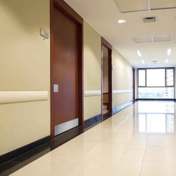 Terminal para Guardacamillas Atrim 100x24 mm PVC Beige