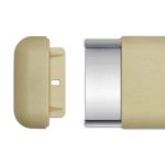 Terminal para Guardacamillas Atrim 100x24 mm PVC Beige 50 mm