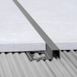 Guardacanto Quadra Atrim 12x8 mm Aluminio Grafito Mate