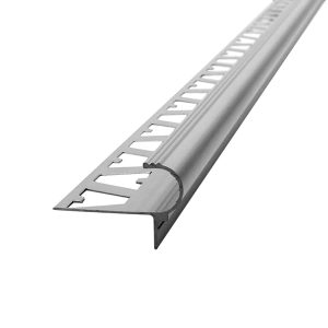 Protector de Escalón Step Decorativo Atrim 10 mm Aluminio Cromo Mate 2.5 m