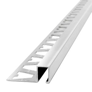 Guardacanto Quadra Atrim 12x10 mm Aluminio Ceniza 2.5 m