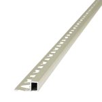 Guardacanto Quadra Stone Collection Atrim 12x10 mm Aluminio Arena Mate 2.5 m